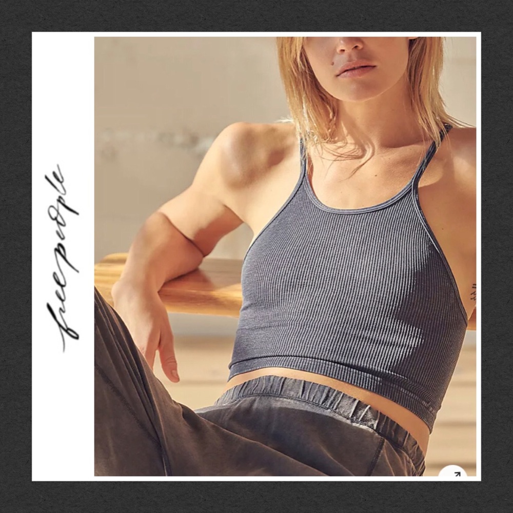 FREE PEOPLE HAPPINESS RUNS CROP